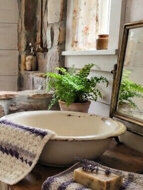 2pc Handcrafted Crochet Dishcloth Set 7x7 Eco-Friendly Cotton Neutral Cottage
